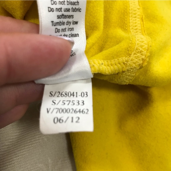 Athleta Yellow 1/4 Zip Pullover - Picture 7 of 8